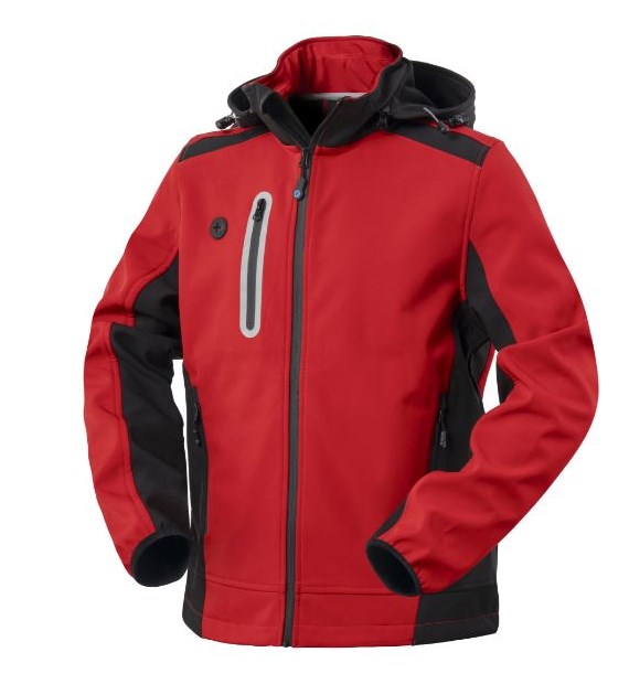 Kurtka softshellowa ROSSINI SMARTY czerwona