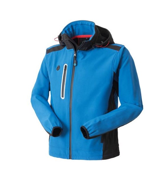 Kurtka softshellowa ROSSINI SMARTY niebieska