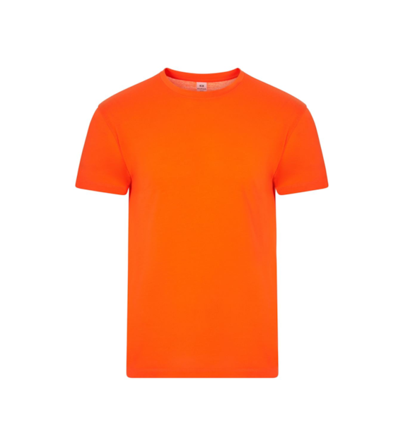 Koszulka T-shirt cotton touch DERBY FLUO pomarańczowa