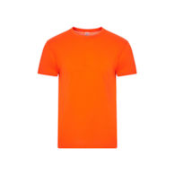 Koszulka T-shirt cotton touch DERBY FLUO pomarańczowa