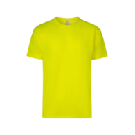 Koszulka T-shirt cotton touch DERBY FLUO żółta