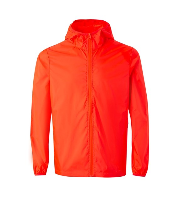 Kurtka wiatrówka VELILLA WINDBREAKER fluo czerwona