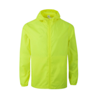 Kurtka wiatrówka VELILLA WINDBREAKER fluo żółta