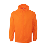 Kurtka wiatrówka VELILLA WINDBREAKER fluo pomarańczowa