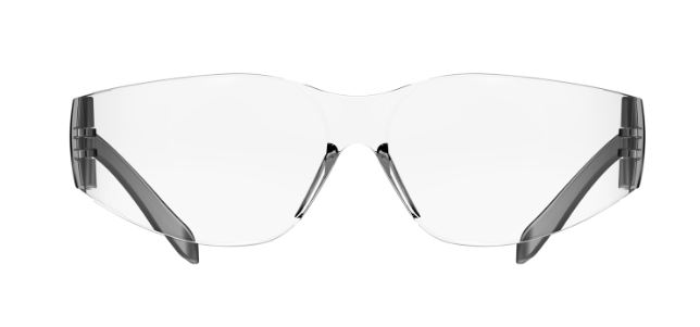 Okulary ochronne polaryzacyjne GUARDIO Slimfit ECO bezbarwne