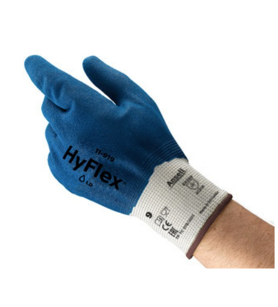 Rękawice Hyflex 11-919 ANSELL powlekane nitrylem