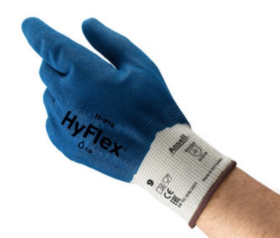 Rękawice Hyflex 11-919 ANSELL powlekane nitrylem