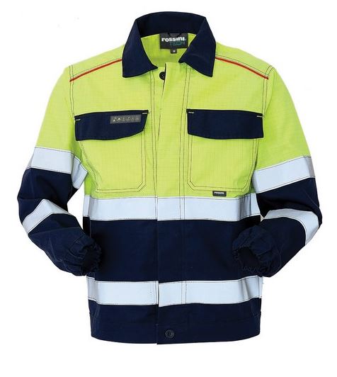 Bluza ochronna multinorma TPS  ROSSINI granatowo żółta