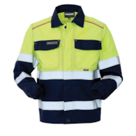 Bluza ochronna multinorma TPS A10151  ROSSINI granatowo żółta