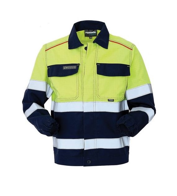 Bluza ochronna multinorma TPS A10151  ROSSINI granatowo żółta