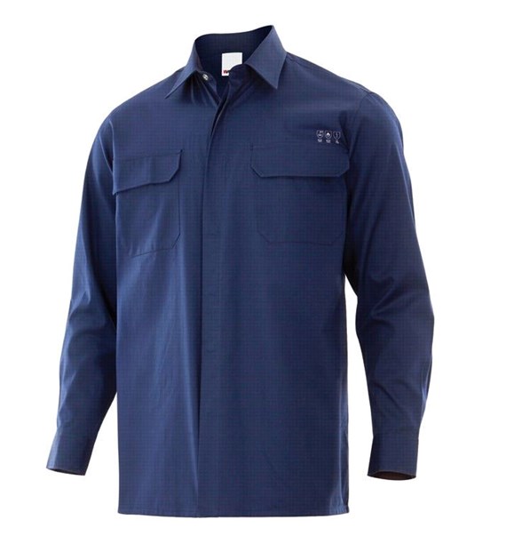 Koszula spawalnicza VELILLA 605003 granatowa