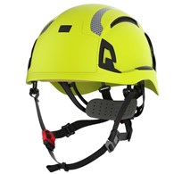 Hełm kask JSP EVO ALTA w kolorze żółtym hivis do pracy na wysokości