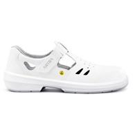 Sandały robocze ategoria S1 P ESD białe