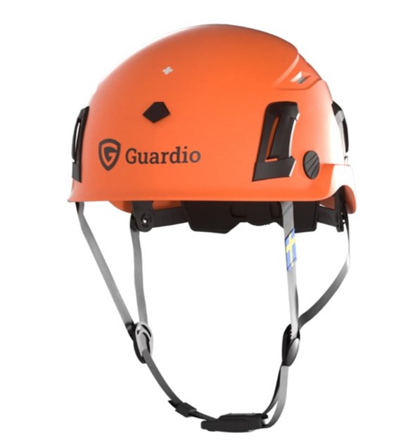 Hełm ochronny GUARDIO ARMET PRO system MIPS  pomarańczowy