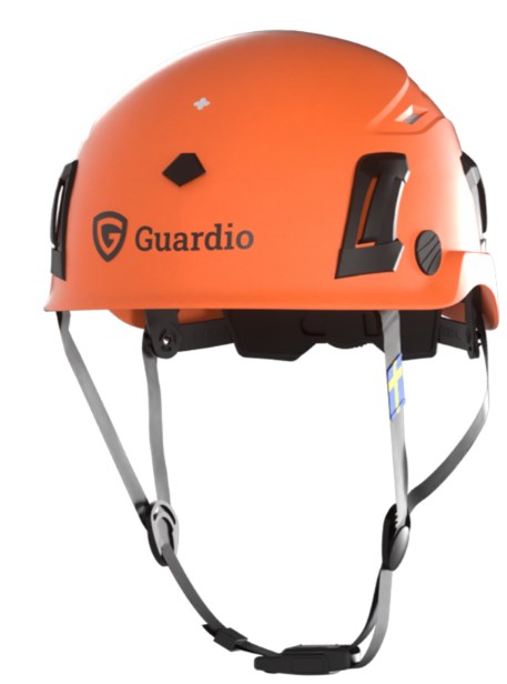 Hełm ochronny GUARDIO ARMET PRO system MIPS  pomarańczowy