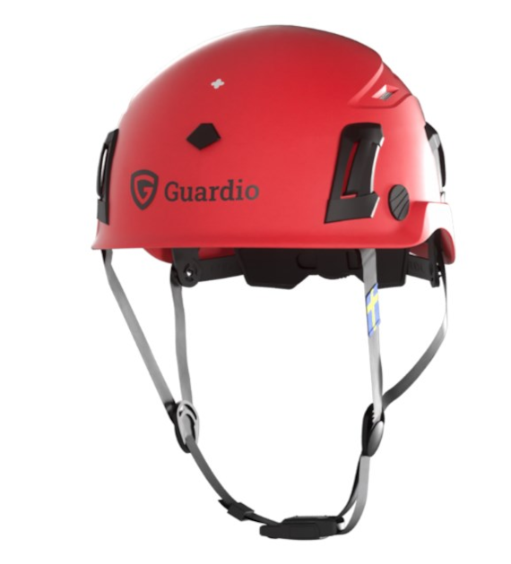Hełm ochronny GUARDIO ARMET PRO system MIPS  czerwony
