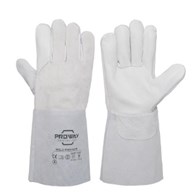 Rękawice spawalnicze skóra dwoinowa i licowa WELD PROWAY