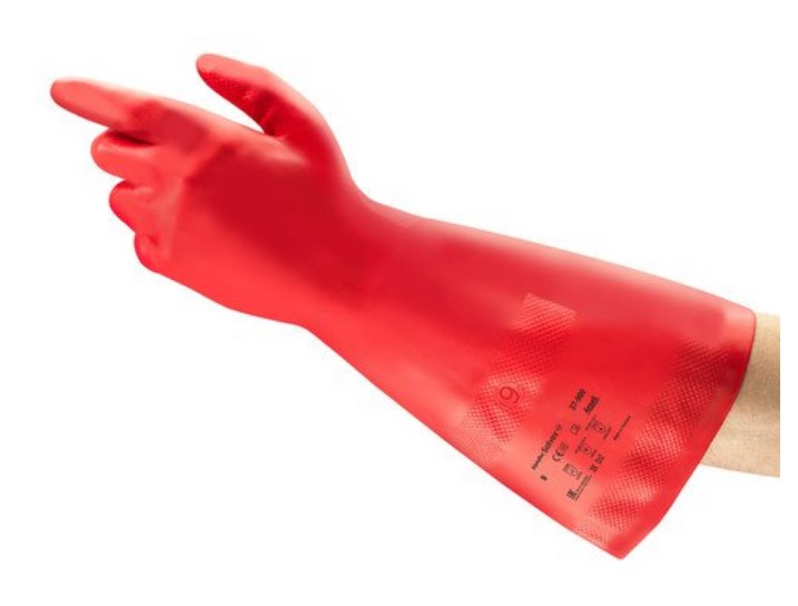 Rękawice ochronne z nitrylu ANSELL SOL-VEX 37-900 kategoria III