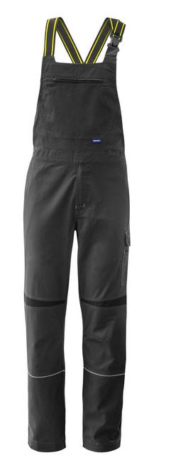 Spodnie ogrodniczki DAKAR ROSSINI grafitowe