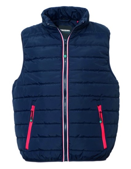 Kamizelka ocieplana ROSSINI KARL granatowa