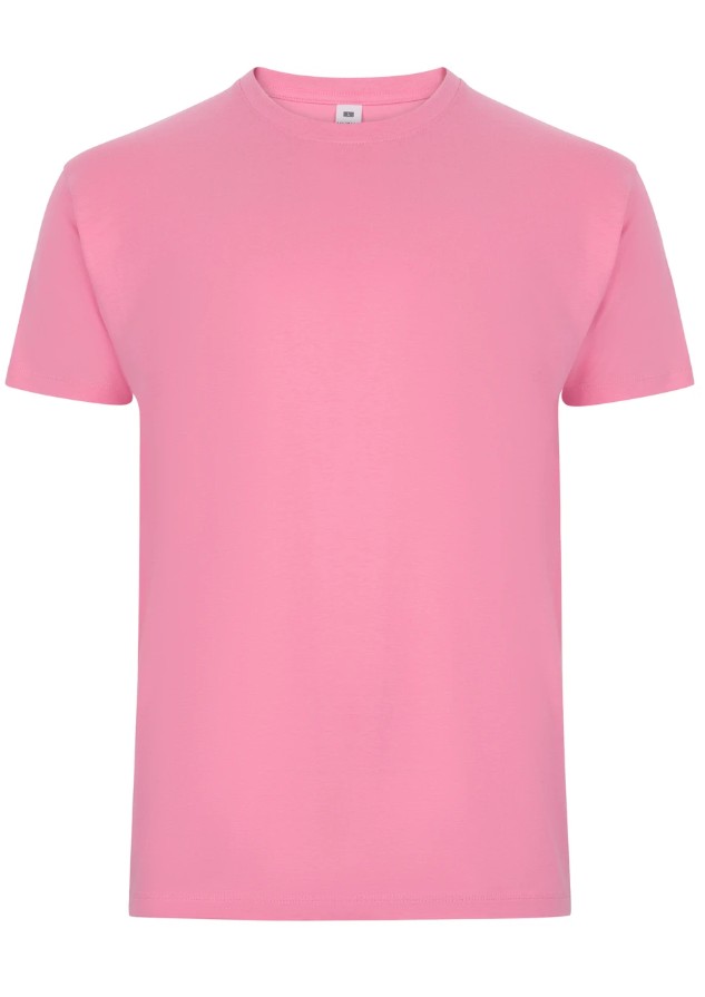 Koszulka T-shirt PALM w kolorze ciemny róż