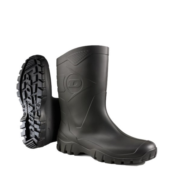 Gumowce Dunlop Dee w kolorze czarnym EN20347