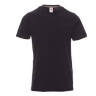 Koszulka T-shirt SUNRISE PAYPER 190 w kolorze czarnym