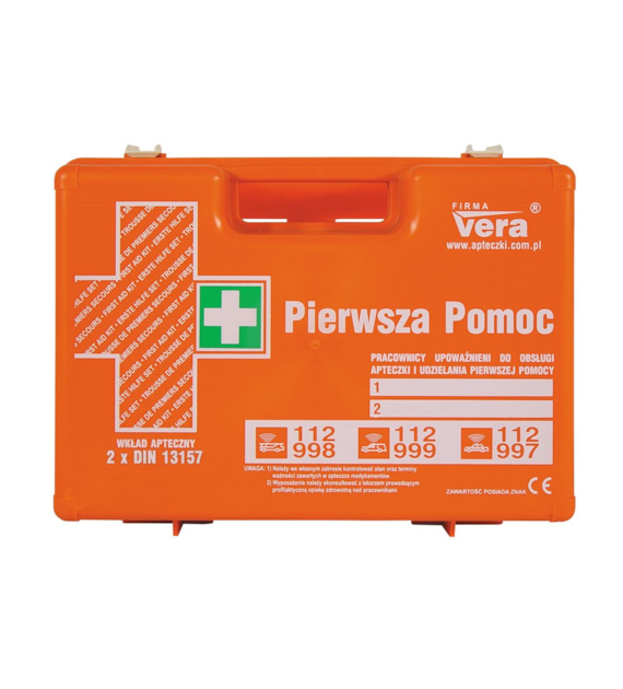 Apteczka TOP20 PLUS podwójny wkład typu DIN 13157