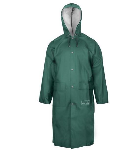 PŁASZCZ WODOOCHRONNY MODEL 106 W KOLORZE ZIELONYM