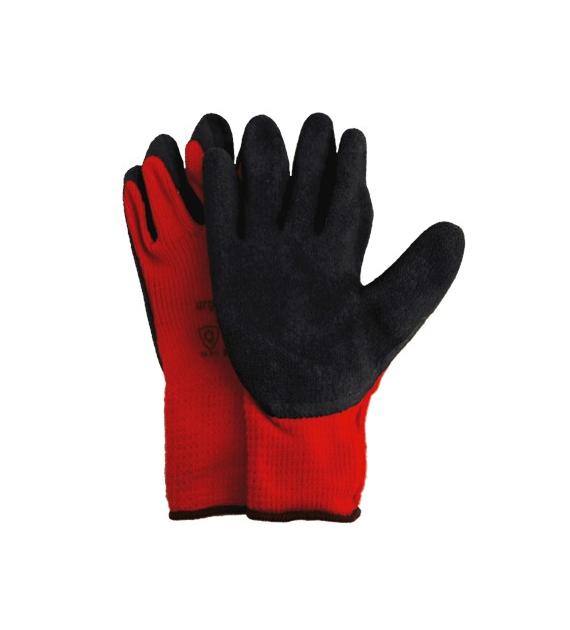 Rękawice ocieplane powlekane RED URG 1004